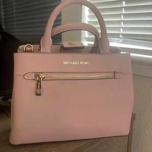 Baby pink handbag/ crossbody